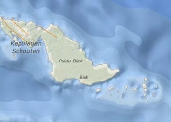 Gempa Magnitudo 4,5 Guncang Wilayah Biak Numfor Papua