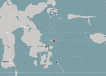 Gempa Magnitudo 2,9 Guncang Konawe Sulawesi Tenggara