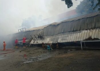 Tabung Elpiji Meledak, 13 Kios dan Musala di Halim Terbakar