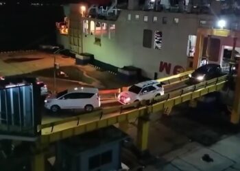 Ribuan Kendaraan Menyeberang dari Pelabuhan Bakauheni