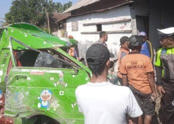 Odong-Odong Tertabrak KA Penataran Telan Korban Jiwa