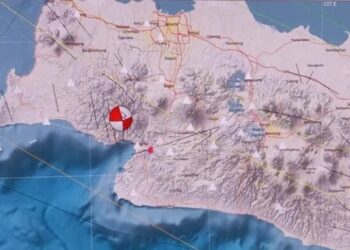 Gempa Magnitudo 3,2 Guncang Kabupaten Sukabumi Jabar