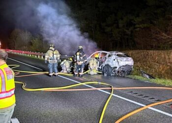 Mobil Listrik Tesla Terbakar Perlu 36 Ribu Galon Air untuk Bisa Padam