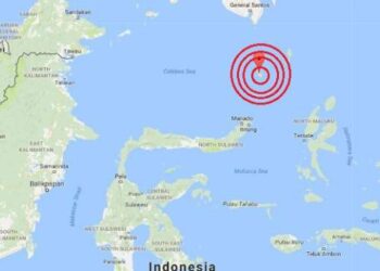 Gempa Magnitudo 4,3 Guncang Tahunan Kepulauan Sangihe