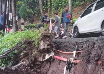 Dago Bengkok Bandung Dilanda Longsor, 1 Rumah Warga Rusak