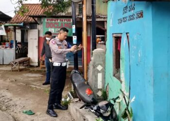 Pengendara Tewas usai Tabrak Rumah di Ciampea Bogor
