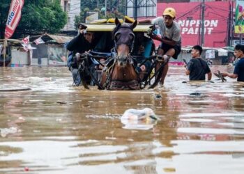 Lalin Jalan Raya Bojongsoang Dayeuhkolot Masih Terputus