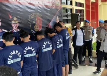 Ditangkap, 5 Pelaku Pengeroyok Pria hingga Tewas di Rancaekek