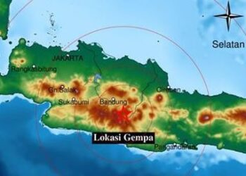Gempa Magnitudo 1,9 Guncang Kabupaten Garut Jawa Barat