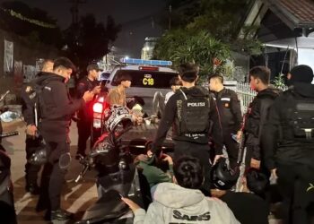 Polres Cimahi Tangkap Anggota Geng Motor yang Meresahkan