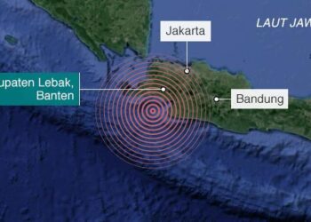 Gempa M 3,4 Kembali Guncang Rangkasbitung Lebak Banten