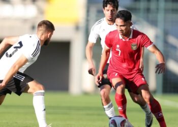 Indonesia Kalah lagi atas Libya