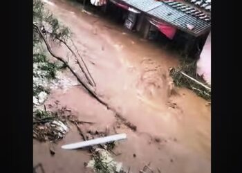 Banjir Lumpur Menerjang Desa Suntenjaya Cibodas Lembang