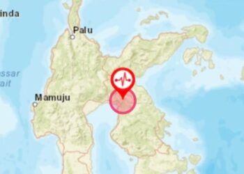 Gempa Magnitudo 3,0 Guncang Wilayah Luwu Timur Sulsel