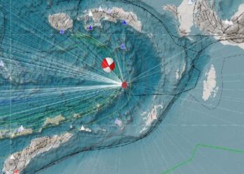 Gempa Magnitudo 3,2 Guncang Wilayah Maluku Tengah