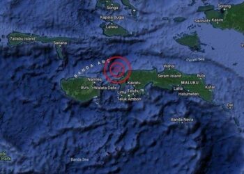 Gempa Magnitudo 3,3 Guncang Seram Bagian Barat Maluku
