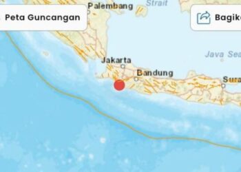 Gempa M 2,8 Kembali Guncang Wilayah Sukabumi Jawa Barat