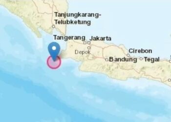Gempa Magnitudo 3,0 Guncang Sumur Pandeglang Banten