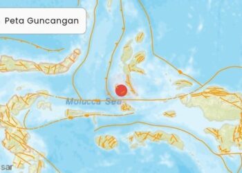 Gempa Magnitudo 5,0 Guncang Melonguane Kepulauan Talaud