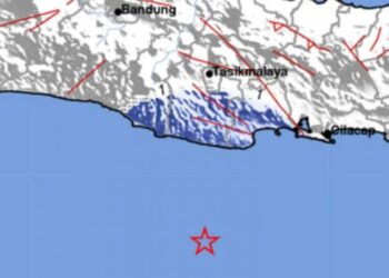 Gempa Magnitudo 3,0 Guncang Kabupaten Tasikmalaya Jabar