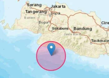 Gempa Magnitudo 3,6 Guncang Kota Sukabumi Jawa Barat