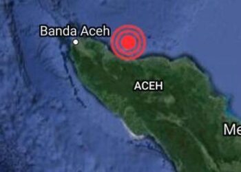 Gempa Magnitudo 2,6 Guncang Kabupaten Pidie Jaya Aceh