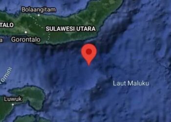 Gempa Magnitudo 4,1 Guncang Wilayah Bolaang Uki Bolsel
