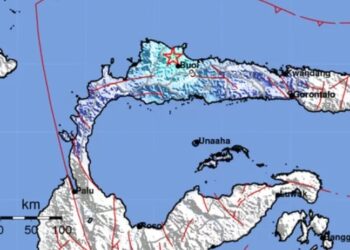 Gempa Magnitudo 3,6 Guncang Wilayah Buol Sulawesi Tengah