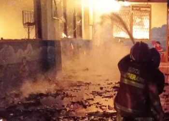 Tragis 4 Orang Tewas Saat Ruko konveksi di PIK Cakung terbakar