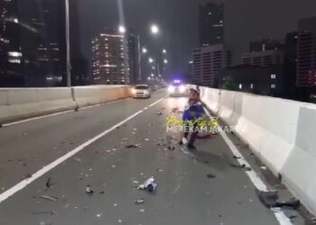 Pengendara Motor Lawan Arah Tewas ditabrak Fortuner di JLNT Casablanca