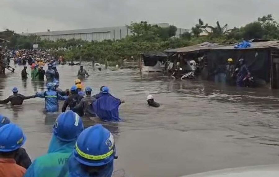 Pekerja Industri Lotte di Cilegon Hilang Terseret Arus Banjir