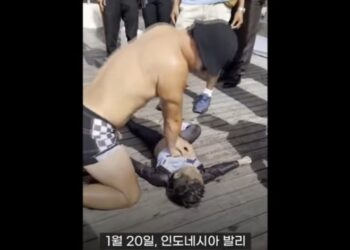 WNA Korsel Selamatkan Bocah Tenggelam di Bali dengan CPR