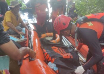 Getek Tenggelam di Banyuasin Dua Warga Dilaporkan Tewas