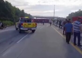 Bus Kader Hanura Kecelakaan di tol Ngawi Tewaskan 3 Orang