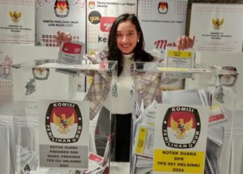 Antusiasme WNI di Finlandia & Estonia ke TPS di tengah Suhu Minus 10 Derajat