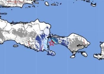 Gempa Magnitudo 3,3 Guncang Wilayah Kabupaten Jembrana