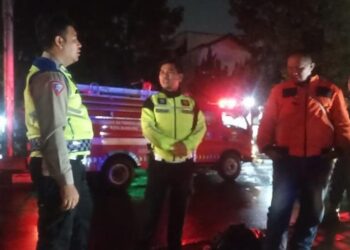 Pengendara Tewas terjerat kabel di Persimpangan Jln Kopo-Peta Bandung