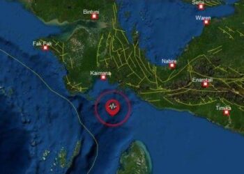 Gempa M 4,7 Guncang Kaimana