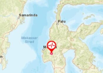Gempa Magnitudo 2,2 Guncang Mamasa Sulawesi Barat