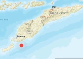 Gempa Magnitudo 4,9 Guncang Kabupaten Kupang NTT