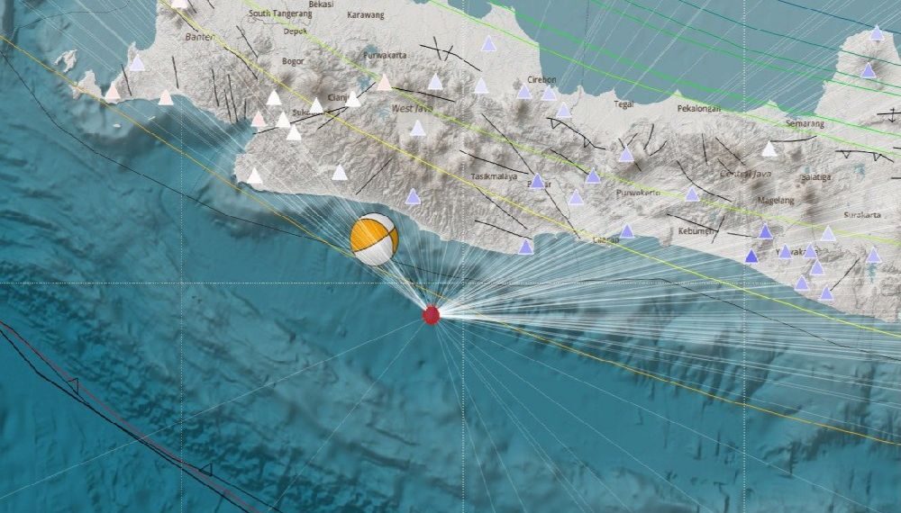Gempa Magnitudo 4,0 Guncang Pangandaran Jawa Barat