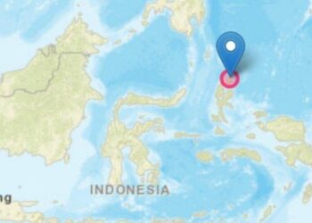 Gempa Magnitudo 3,7 Guncang Daruba Maluku Utara