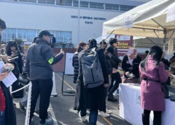 WNI di Jepang Mulai Melakukan Pencoblosan di TPS SRIT Tokyo