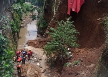 Pekerja Proyek TPT di Bogor Tewas Tertimbun Longsoran