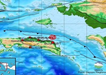 Gempa Magnitudo 3,6 Guncang Seram Bagian Timur Maluku