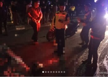 Lexus Tabrak Driver Ojol hingga Tewas di Jalan BKR Bandung