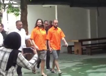 2 Bule Portugal Diciduk setelah coba Selundupkan Kokain Cair