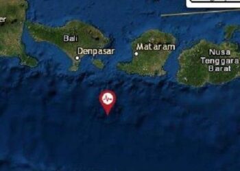 Gempa Magnitudo 4,5 Guncang Wilayah Kuta Selatan Badung