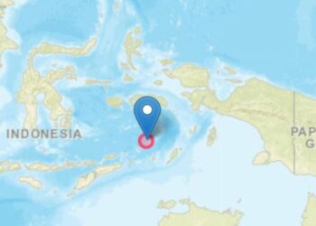 Gempa Magnitudo 4,8 Guncang Maluku Tenggara Barat