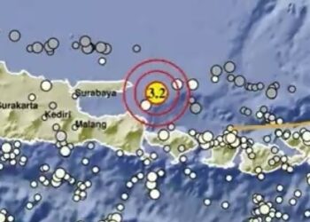 Gempa Magnitudo 3,2 Guncang Wilayah Sumenep Jatim